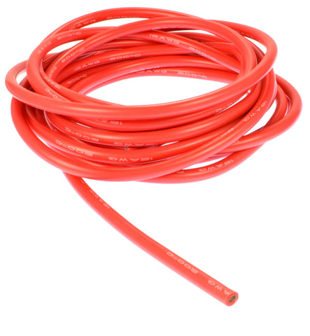 Apex RC Products 3m / 10' Red 12 Gauge AWG Super Flexible Silicone Wire #1140