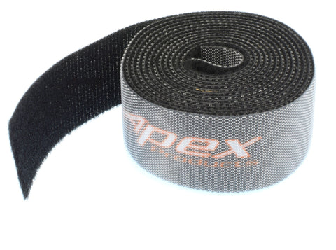 Apex RC Products 25mm X 1.5mm (5ft) Hook & Loop Battery / Electronic Strapping Material #3071