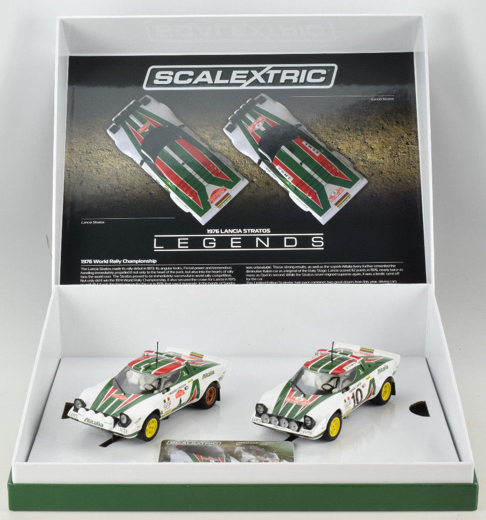 Scalextric Legends Lancia Stratos - 1976 Rally Champions Limited