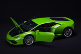 Pocher Verde Mantis (Metallic Green) Lamborghini Huracan LP 610-4 1/8 Model Car Kit HK109