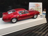 Pioneer "Santa's Stang" Red 1968 Ford Mustang 390 GT 1/32 Scale Slot Car P037