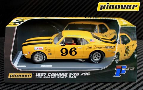 Pioneer 1967 Chevrolet Camaro Z-28 #96 Historic T/A DPR 1/32 Scale Slot Car P041