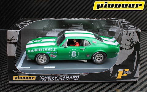 Pioneer 1967 Chevrolet Camaro Z-28 #8 Clubsport DPR 1/32 Scale Slot Car P047