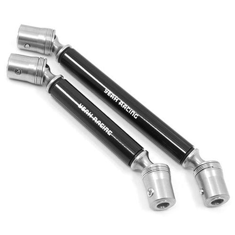 Yeah Racing Traxxas TRX-4 Stainless Steel Front & Rear Center Shafts TRX4-015BK