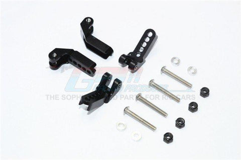 GPM Racing Traxxas TRX-4 Black Aluminum Adjustable F/R Damper Mount Set TRX4029FR-BK