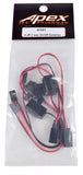 Apex RC Products JR Style On/Off Switch - 3 Pack #1051