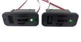 Apex RC Products Futaba Style HD On/Off Switch W/ LED +Charge Port - 2 Pack #1060