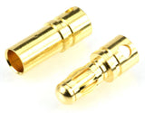 Apex RC Products 3.5mm Male / Female Gold Bullet Connectors Plugs - 10 Pair #1102