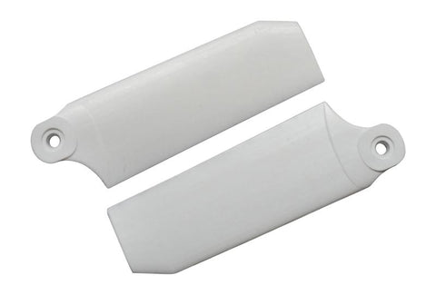KBDD Pure White 45mm Extreme Tail Rotor Blades #4045