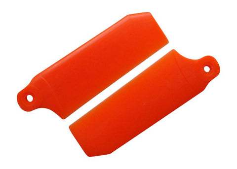 KBDD Neon Orange 45mm Extreme Tail Rotor Blades #4046