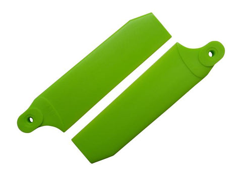 KBDD Neon Lime 84.5mm Extreme Tail Rotor Blades #4090