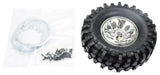 Apex RC Products 1.9" Beadlock "K2" Wheels + 108mm "Muncher" Crawler Tires #6156