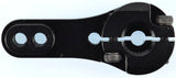 Apex RC Products 25T Futaba Black Aluminum Dual Clamping Servo Horn - 2 Pack #8015