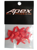 Apex RC Products Blade Inductrix Bright Red CW CCW Props - 2 Sets (8 Props) #9060R