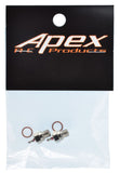 Apex RC Products Heavy Duty Hot (OS #6 / A3 / Enya #3 Equivalent) Nitro Glow Plug - Made In Taiwan - 2 Pack #9701