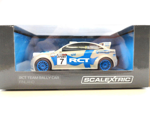 Scalextric "RCT" Finland Rally Car 1/32 Scale Slot Car C3712