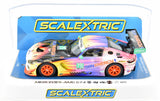 Scalextric "Sun Energy" Mercedes AMG GT3 DPR W/ Lights 1/32 Scale Slot Car C3941