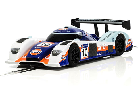 Scalextric "Gulf" LMP Le Mans Prototype Race Car 1/32 Scale Slot Car C3954