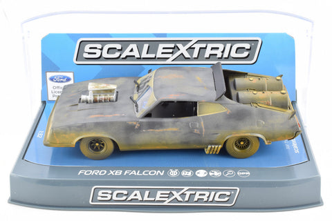Scalextric "Weathered" Mad Max Ford XB Falcon DPR W/ Lights 1/32 Slot Car C3983