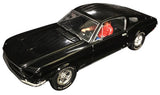 Pioneer Jet Black 1968 Ford Mustang Fastback DPR 1/32 Scale Slot Car P056