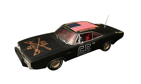 Pioneer "The General Grant" Black 1969 Dodge Charger DPR 1/32 Slot Car P095