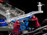 GPM Racing Traxxas Slash 4X4 Blue Aluminum Front/Rear Body Posts Mount SLA201F-RN-B
