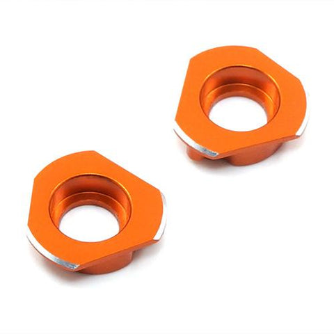 Yeah Racing HPI Sprint 2 Aluminum Rear Hubs (Orange) (2) (3° Toe-In - Foto 6