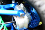 GPM Racing Traxxas X-Maxx Blue Aluminum +3mm Front Wheel Hex W/ Brake Disk TXM006F-DISK-B